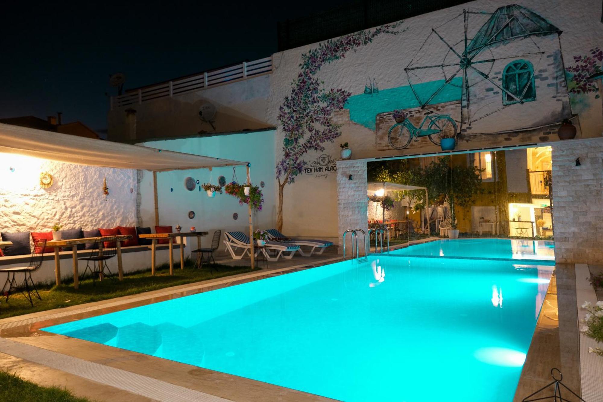 Tekhan Alacati Hotel Кешме Экстерьер фото